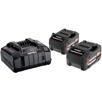 Базовый комплект Metabo Li-Power 18V 2 акб 5.2 Ah, ASC 145