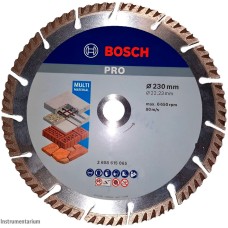 Алмазный отрезной круг Bosch Standard for Universal, 230-22,23 мм