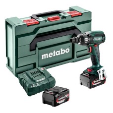 Аккумуляторный ударный гайковерт Metabo SSW 18 LTX 400 BL, 2x4.0 Ah, ASC 55, MetaBox