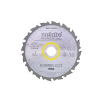 Пильный диск Metabo HW/CT, 190x2,2х30 мм, 16 FZ/FA 12°