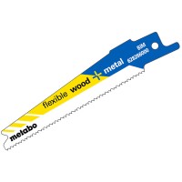Пильное полотно Metabo Flexible wood + metal, 100x0,9 мм, 14-18 TPI, 5 шт