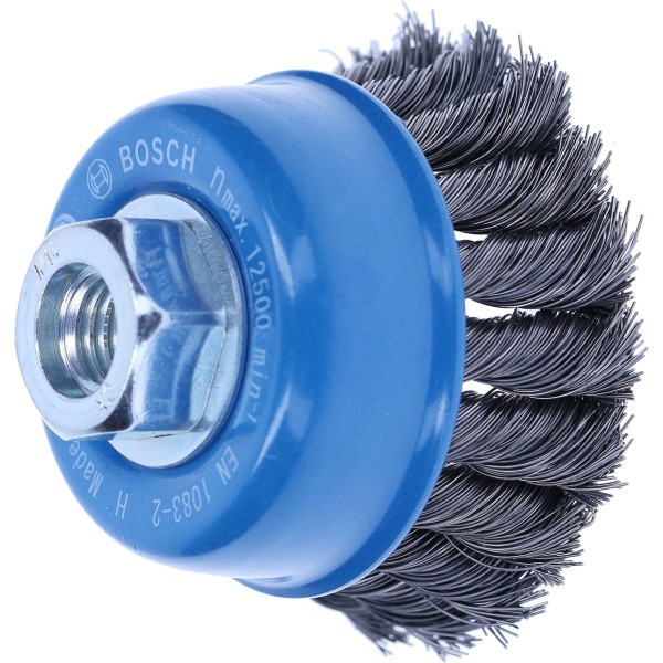 Стальная чашечная щетка Bosch М14, 0,35×75 мм