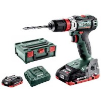 Аккумуляторная дрель-шуруповерт Metabo BS 18 L BL Q, LiHD 2x4.0 Ah, ASC 55, кейс MetaBox