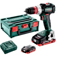 Аккумуляторная дрель-шуруповерт Metabo BS 18 LT BL Q, 2 акб LiHD 4.0 Ач в MetaBox