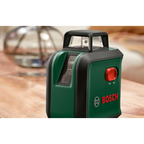 Лазерний нівелір Bosch AdvancedLevel 360 з футляром та батарейками