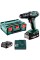 Акумуляторний ударний дриль-шурупокрут Metabo SB 18 в MetaBox із 2 акб Li-Power 18 V 2.0 Ah, з/п SC 30