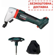 Аккумуляторные вырубные ножницы Metabo NIV 18 LTX BL 1.6 каркас в картоне