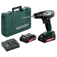 Аккумуляторный шуруповерт Metabo BS 14,4 с 2 акб 18 V 2 Ah, з/у, кейс
