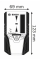 Приймач лазерного випромінювання Bosch Professional LR 6 (0601069H00)