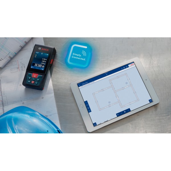 Лазерний далекомір Bosch GLM 120 C Professional + BT 150