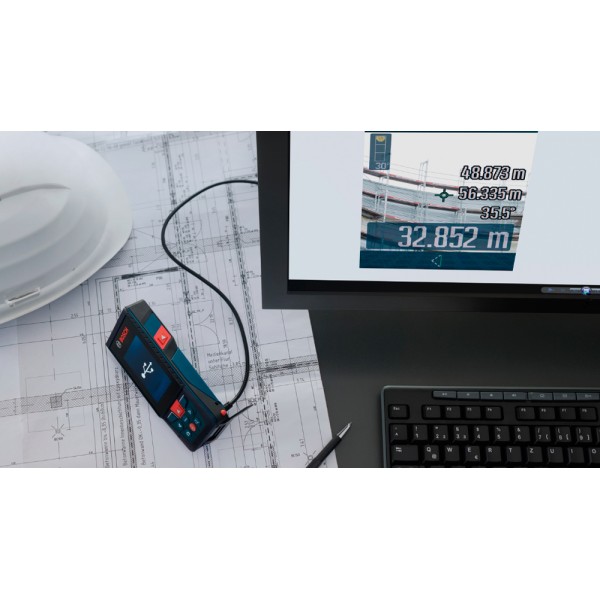 Лазерный дальномер Bosch GLM 120 C Professional
