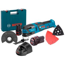 Багатофункціональний інструмент Bosch Professional GOP 12V-28 в чемодані з 2 акб 12V 2 Ah та з/п GAL 1230 CV