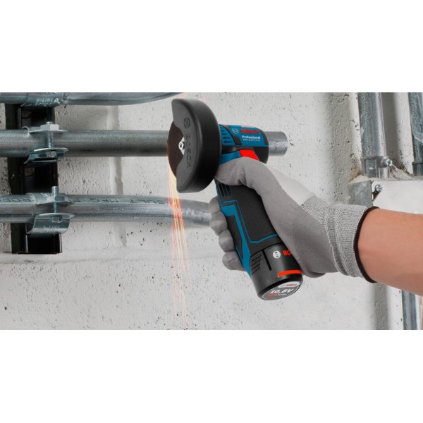 Болгарка акумуляторна Bosch Professional GWS 12V-76 в L-Boxx 102 з 2 акб GBA 12V 3.0Ah та з/п GAL 1230 CV