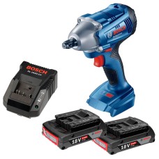 Гайкокрут акумуляторний Bosch Professional GDS 250-LI з 2 акб GBA 18V 3.0Ah та з/п GAL 18V-40