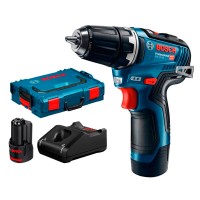Аккумуляторная дрель-шуруповерт Bosch GSR 12V-35 + 2 АКБ