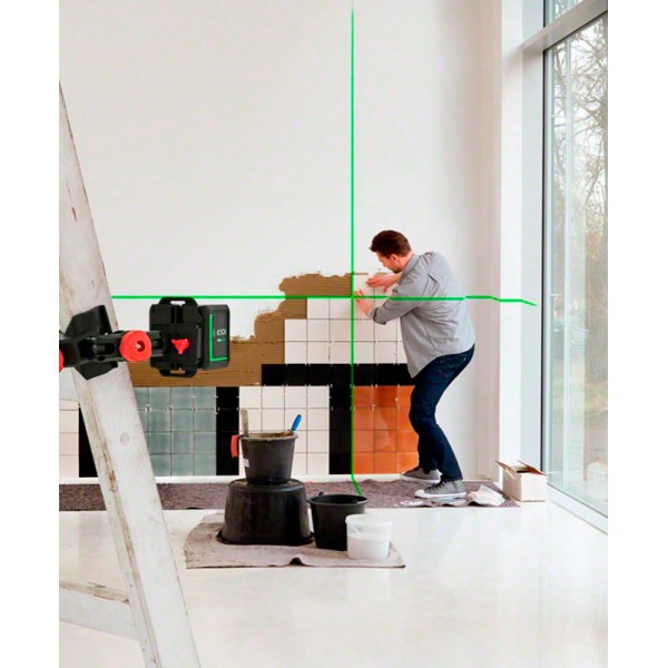 Лазерний нівелір Bosch Quigo green + MM2