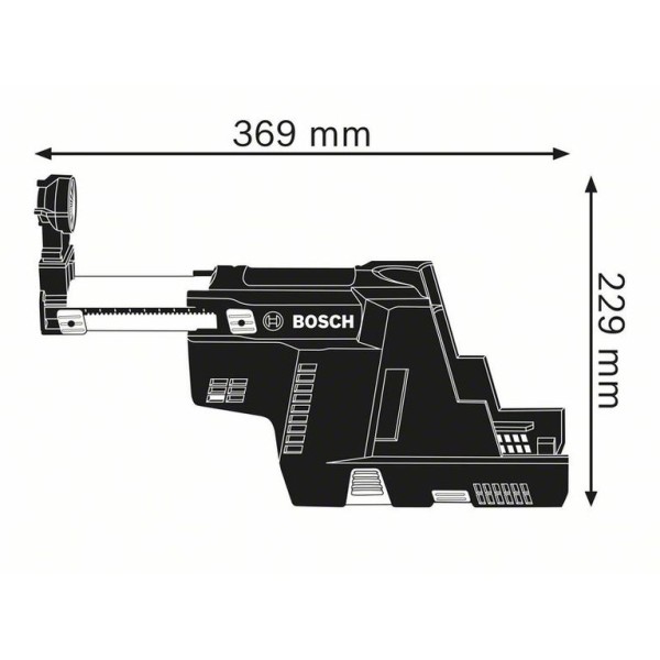 Устройство пылеудаления Bosch GDE 18V-16 для GBH 18V-26, GBH 18V-26 F