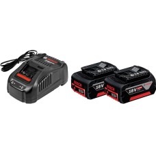 Набор Bosch 2 аккумулятора GBA 18V 5 Ah + ЗУ GAL 1880 CV