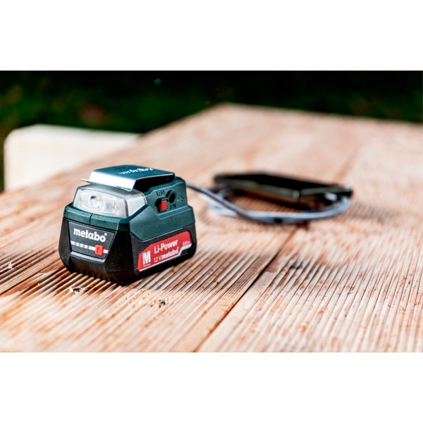 Аккумуляторный силовой адаптер Metabo PowerMaxx PA 12 LED-USB