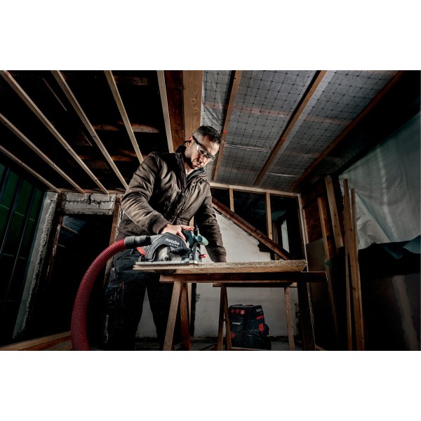 Аккумуляторная дисковая пила Metabo KS 18 LTX 57, 2 акб 8 Ah