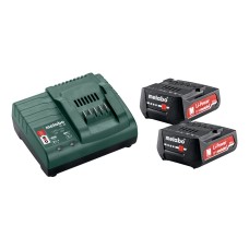 Базовый комплект Metabo 2 аккум. 12 В - 2,0 А·ч + SC 30