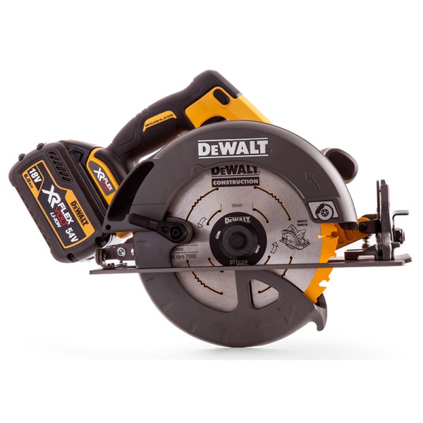 Акумуляторна дискова пила XR FlexVolt DeWalt DCS575T2