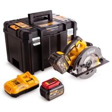 Акумуляторна дискова пила XR FlexVolt DeWalt DCS575T2