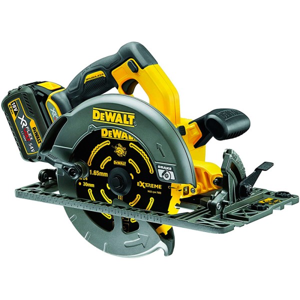 Аккумуляторная дисковая пила XR FlexVolt DeWalt DCS576T2