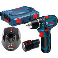 Шуруповерт аккумуляторный Bosch GSR 12V-15, L-Boxx