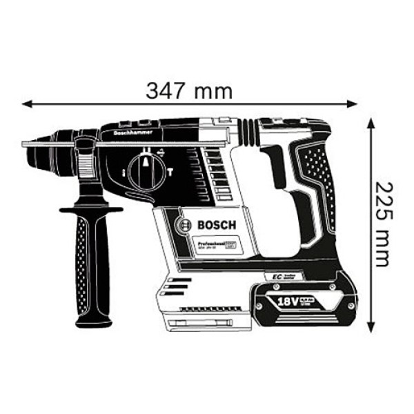 Акумуляторний перфоратор Bosch GBH 18V-26 (без АКБ)
