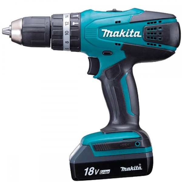 Акумуляторний дриль-шурупокрут Makita DF 457 DWE