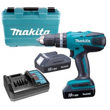 Акумуляторний дриль-шурупокрут Makita DF 457 DWE