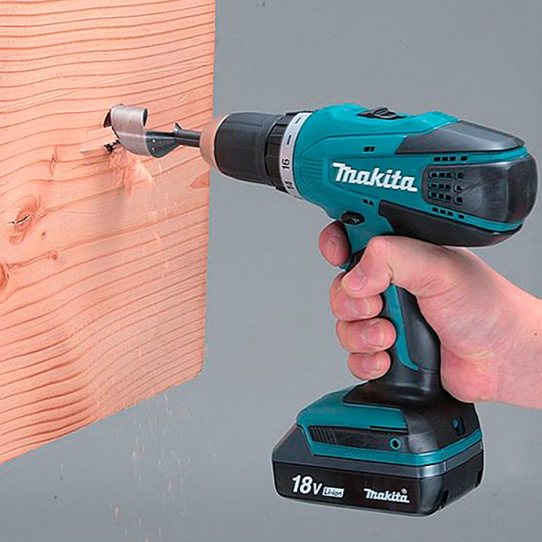 Акумуляторний дриль-шурупокрут Makita DF 457 DWE