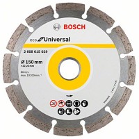 Алмазний відрізний круг Bosch ECO for Universal, 150-22,23 мм