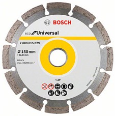 Алмазный отрезной круг Bosch ECO for Universal, 150-22,23 мм