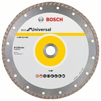 Алмазный отрезной круг Bosch ECO for Universal Turbo, 230-22,23 мм, 10 шт