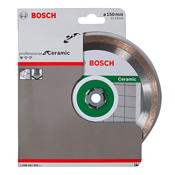 Алмазний відрізний круг Bosch Standard for Ceramic, 150-22,23 мм