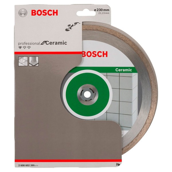 Алмазний відрізний круг Bosch Standard for Ceramic, 230-22,23 мм