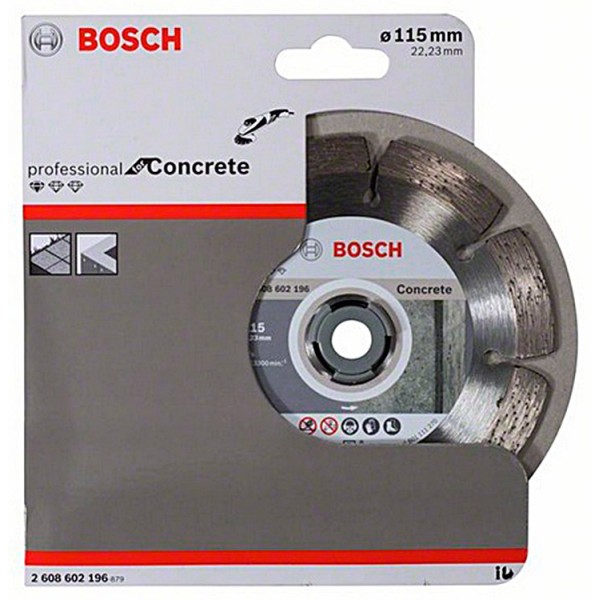 Алмазний відрізний круг Bosch Standard for Concrete 115-22,23 мм