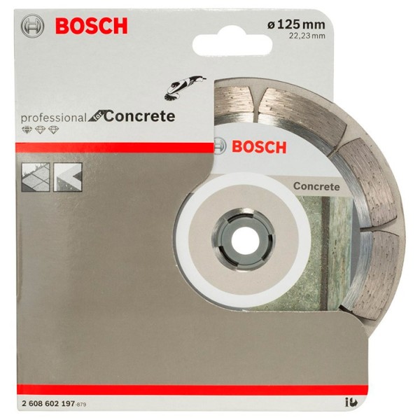 Алмазный отрезной круг Bosch Standard for Concrete 125-22,23 мм