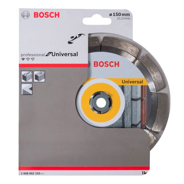 Алмазный отрезной круг Bosch Standard for Universal, 150-22,23 мм