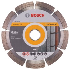 Алмазный отрезной круг Bosch Standard for Universal, 150-22,23 мм