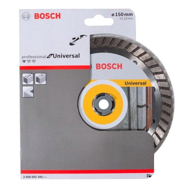 Алмазний відрізний круг Bosch Standard for Universal Turbo, 150-22,23 мм