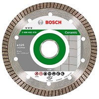 Алмазный отрезной круг Bosch Best for Ceramic Extraclean Turbo, 125-22,23 мм