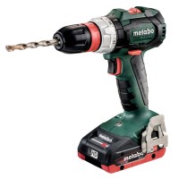 Акумуляторний дриль-шурупокрут Metabo BS 18 LT BL Q, 2x5.5 Ah LiHD, ASC 145, MetaBox
