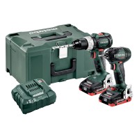 Набор аккумуляторного инструмента Metabo Combo Set 2.1.12 18 V BL LiHD