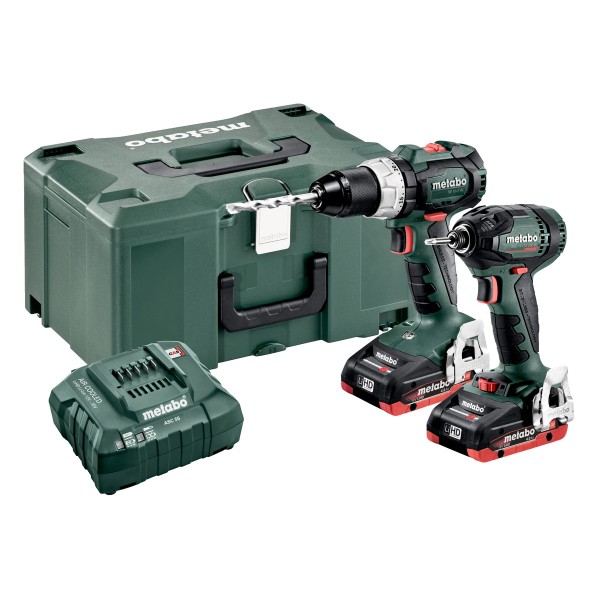 Набор аккумуляторного инструмента Metabo Combo Set 2.1.12 18 V BL LiHD