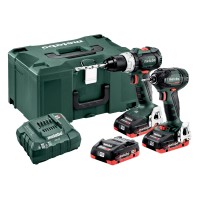Набор аккумуляторного инструмента Metabo Combo Set 2.1.12 18 V BL LiHD