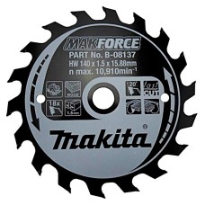 Пильный диск Makita MAKForce 140x15,88 мм 18Т