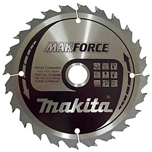 Пильный диск Makita MAKForce 160x20 мм 24Т